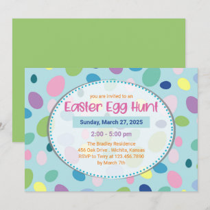 Ostereier - Ostereier - Party Einladungen