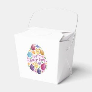 Ostereier, Osterhase Geschenkschachtel