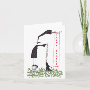 Ostereier Osterkarte Karte