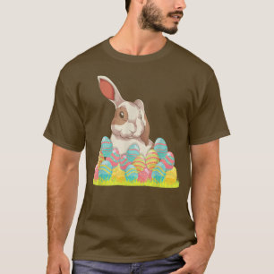 Ostereier Rabbit Bunny Osterferien Happy East T-Shirt