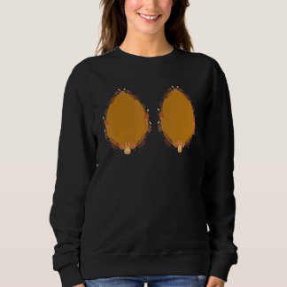 Ostereier Schokolade Bunny Women's Month Feminist Sweatshirt