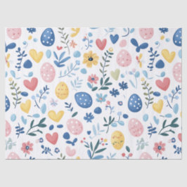 Ostereier Seidenpapier