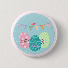 Ostereier Springtime Lavendel Blush Button