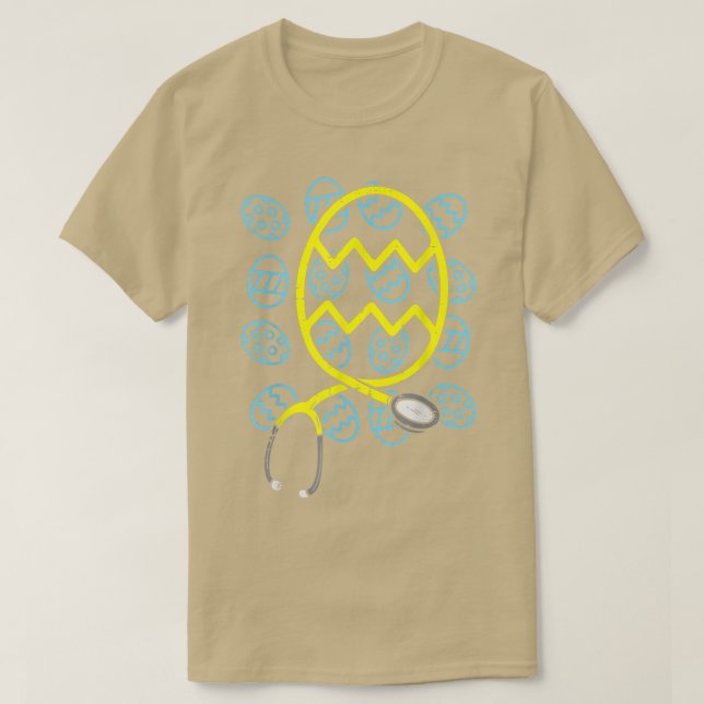 Ostereier Stethoskop Scrub Pacu Nicu ER Nurse RN T-Shirt (Design vorne)