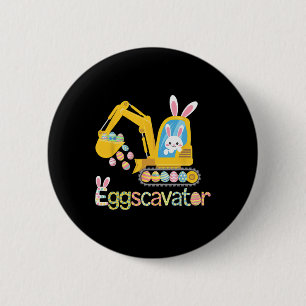 Ostereier-Such-Shirt für Kinder S Lustiger Eggscav Button