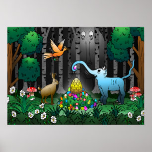 Ostereier-Suche Poster