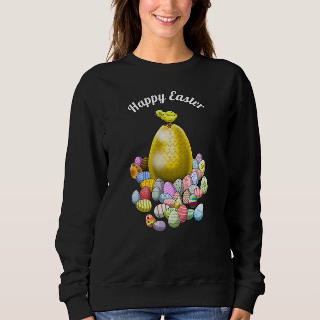 Ostereier Sweatshirt (Vorderseite)
