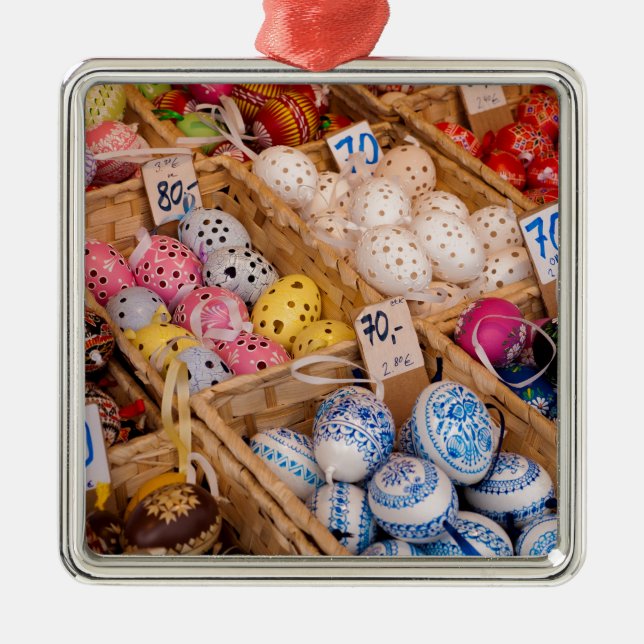 Ostereier Tschechen Ornament Aus Metall (Vorne)