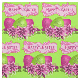 Ostereier und Blume zu Ostern 4,5" Stoff