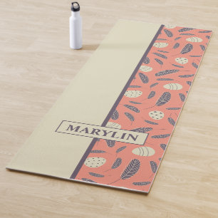 OSTEREIER UND FEATHERS KUSTOM PATTERN YOGAMATTE