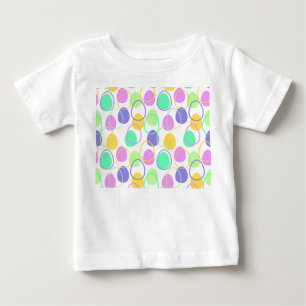 Ostereier und Konturen Baby T-shirt