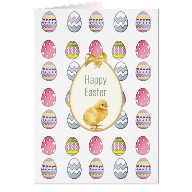 Ostereier und Niedliches Küken (Vorne)