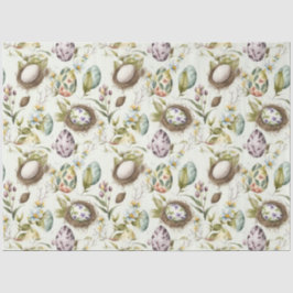 Ostereier Vintag nostalgisches Muster Nr. 19 Seidenpapier