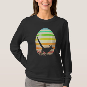 Ostereier Vintag Style Magpie Bird Ostereier T-Shirt