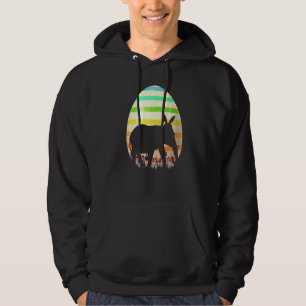 Ostereier Vintager indischer Elefant Osteroester Hoodie