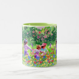Ostereier Zweifarbige Tasse