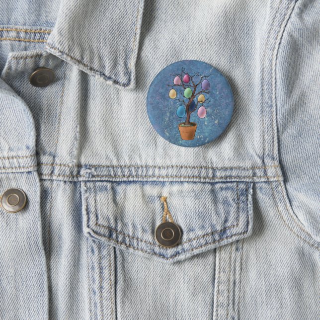 Ostereierbaum Button (Beispiel)