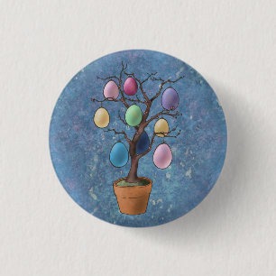 Ostereierbaum Button