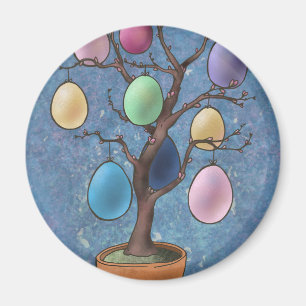Ostereierbaum Magnet