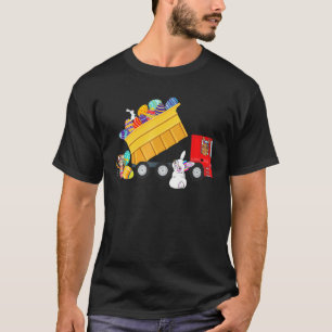 Ostereierjagd für Jungen LKW Liebende Kinder Schle T-Shirt