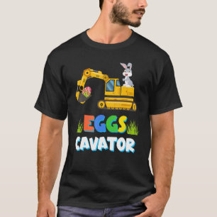 Ostereierjagd für Kleinkinder-Baggerjungs T-Shirt