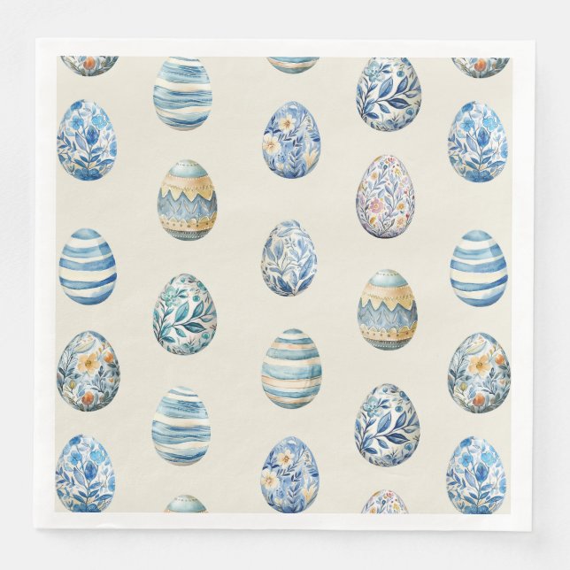 Ostereierpapier Napkin Serviette (Vorderseite)