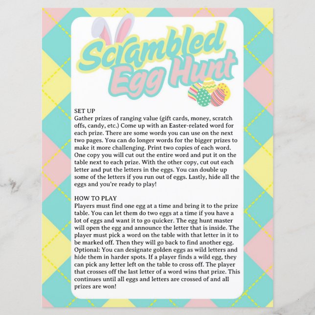 Ostereiersuche (Vorderseite)