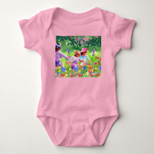 Ostereiersuche Baby Strampler