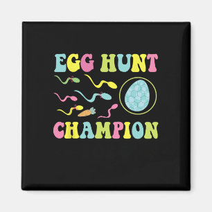 Ostereiersuche Champion Lustiger Vater Ostern Schw Magnet