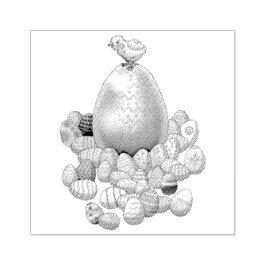 Ostereighunt Gummistempel