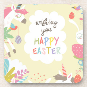 Ostereinhorn Untersetzer