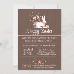 Ostereinladung, Ostereierjagd Einladung