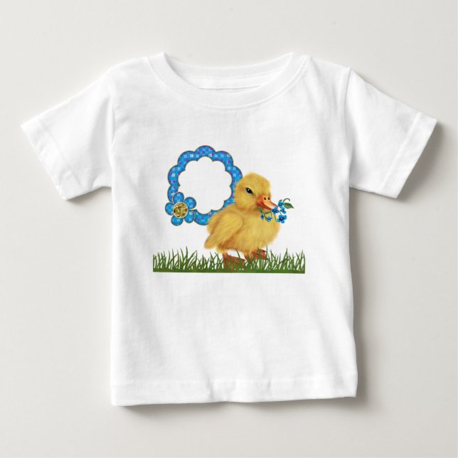 Osterente Baby T-shirt (Vorderseite)