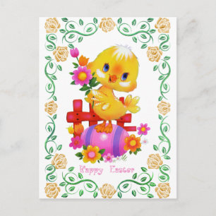 Osterente Feiertag Spaß Postkarte