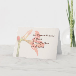 Ostererinnerungskarte für Großvater Feiertagskarte