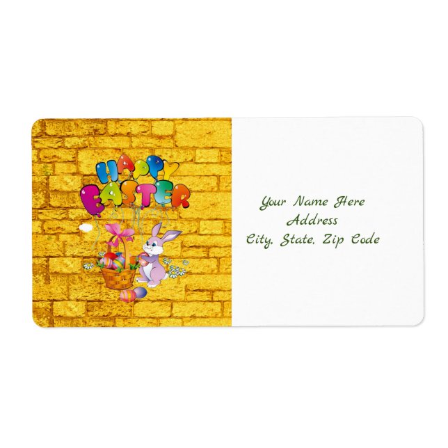 Osteretiketten (Vorne)