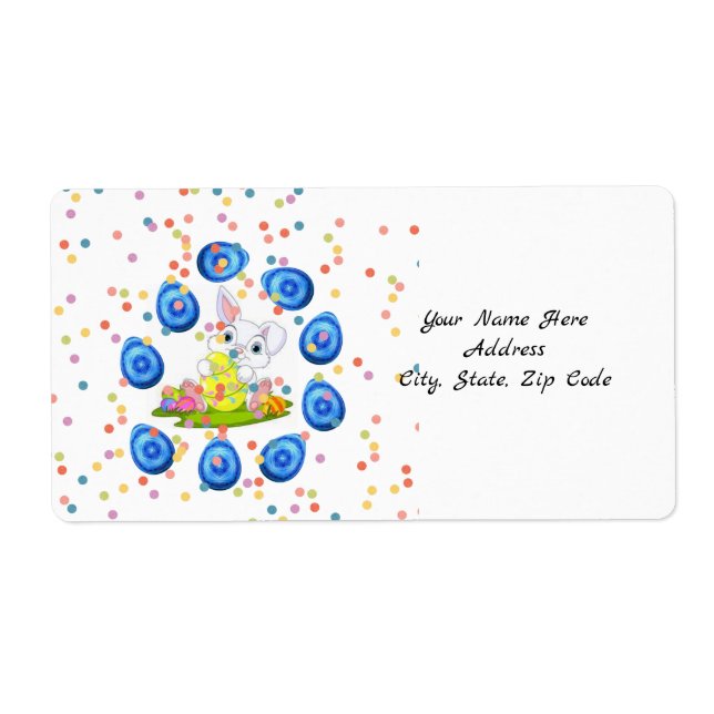 Osteretiketten (Vorne)