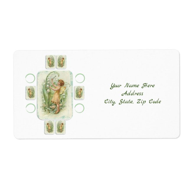 Osteretiketten (Vorne)