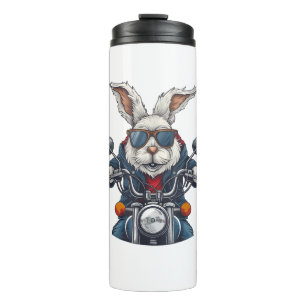 Osterfahrer-Rabbit Motorrad-Motorrad Thermosbecher