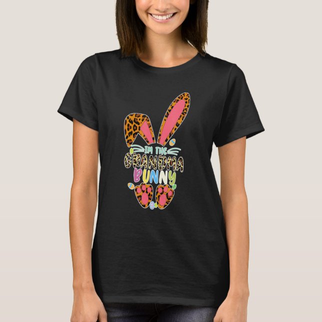 Osterfamilie Großmutter Bunny Rabbit Match Nana T-Shirt (Vorderseite)