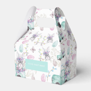 Osterfarbene Elemente Geschenkschachtel