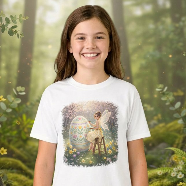 Osterfeen-Malerei-Ei Frühling T-Shirt (Von Creator hochgeladen)