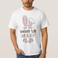 Osterfeier hat einen sonnigen Say Chocolate Pub Ni