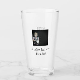 Osterfeier hinzufügen QR Foto glücklich Oster Glas