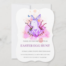 Osterfeiertag Einladung zur Eizelljagd