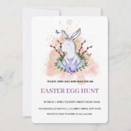 Osterfeiertag Einladung zur Eizelljagd