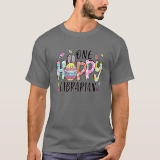 Osterfest Eine Hoppe Bibliothek Bunny Osterfest Da T-Shirt