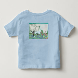 Osterfest in Texas - blau Kleinkind T-shirt