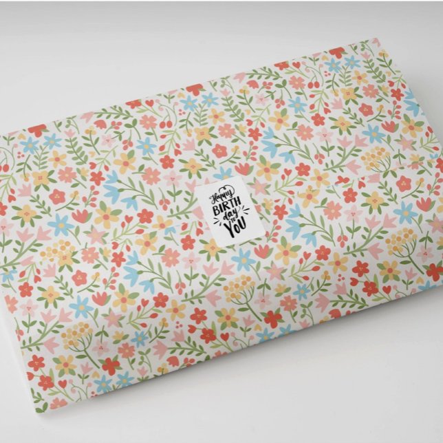 Osterfloristik Geschenkpapier Set (Von Creator hochgeladen)