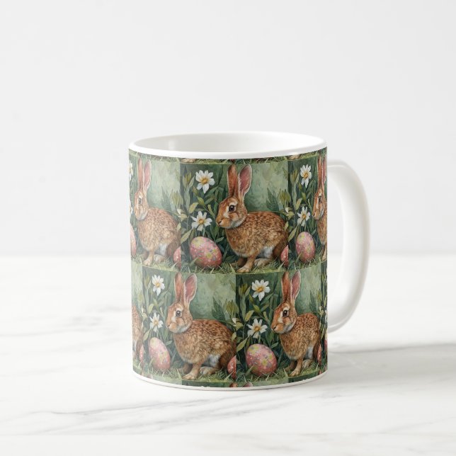 Osterflüsterwunder: Helle Tasse 🌟 🐰 (VorderseiteRechts)